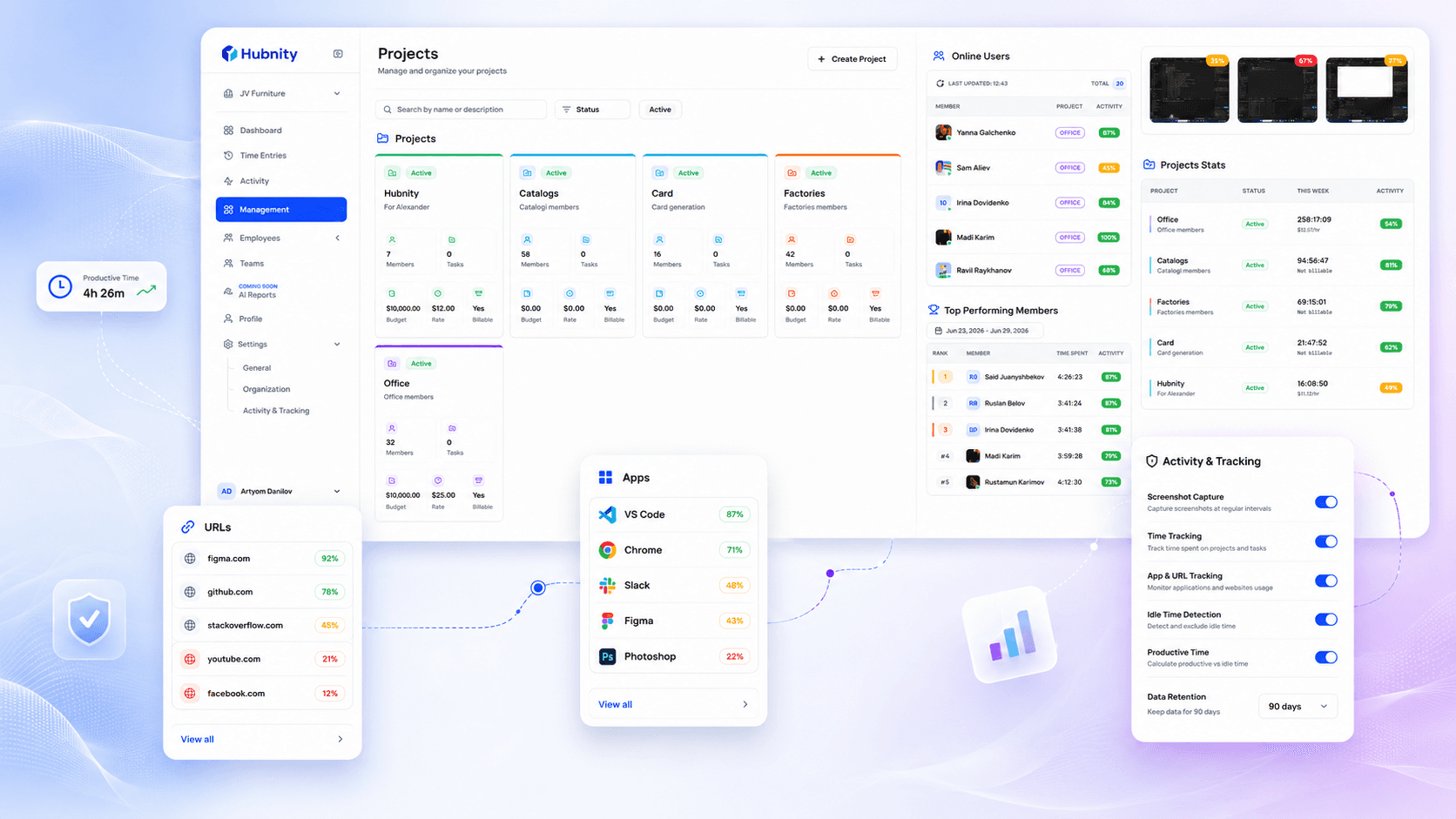 Webhooks & API workflow