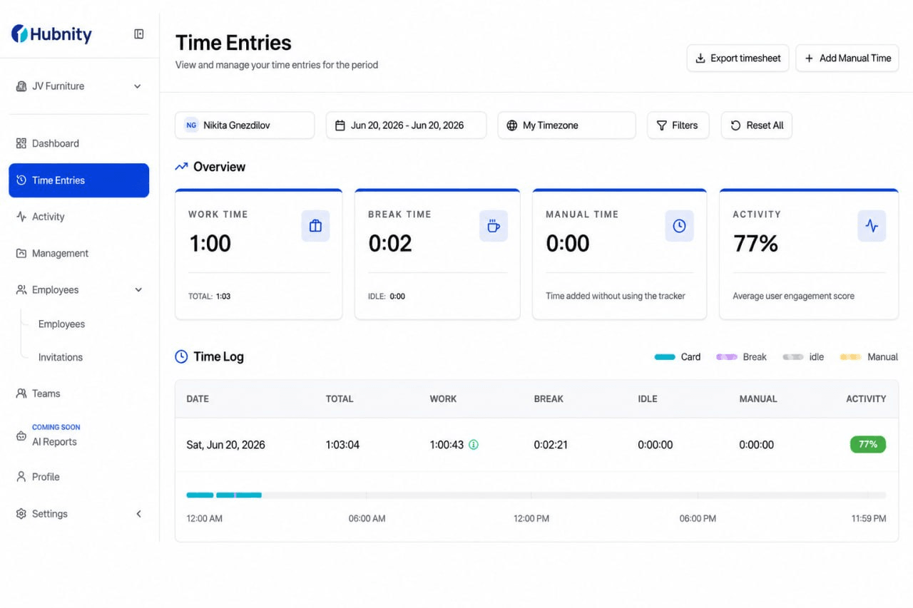 Share the story without another spreadsheet