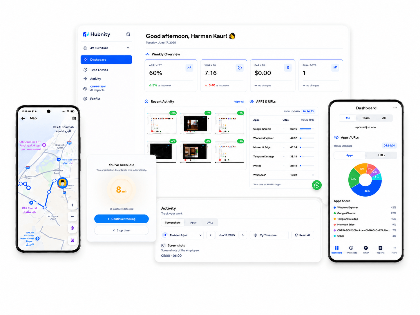 Time tracking preview