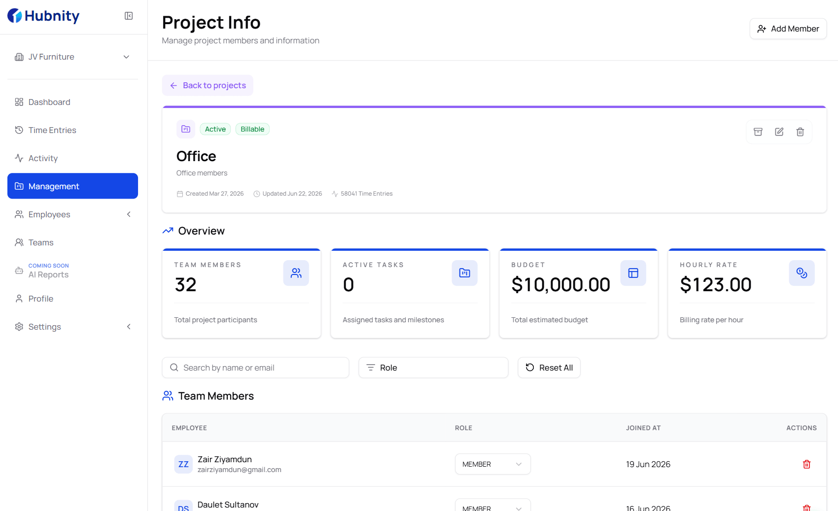 Payroll dashboard with pay cycles, approved hours, and deduction controls