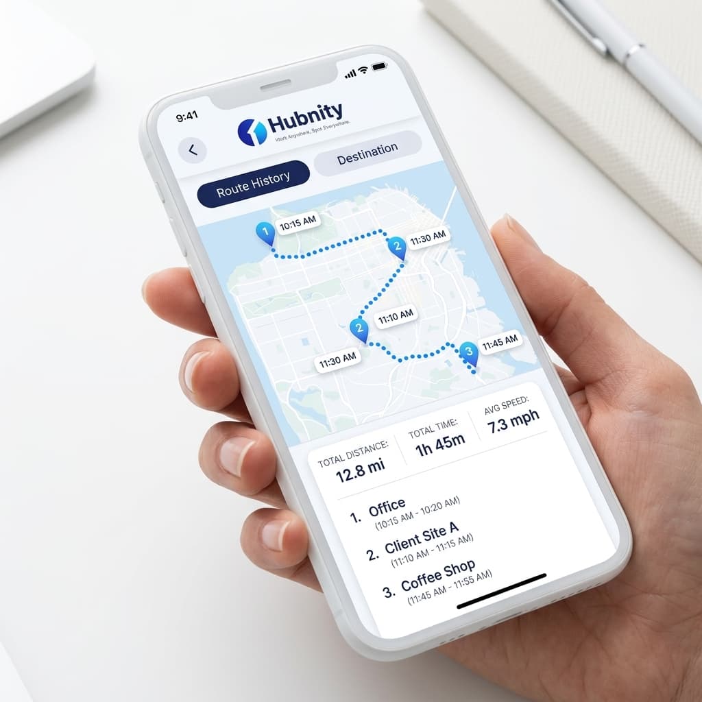 Detailed Route History