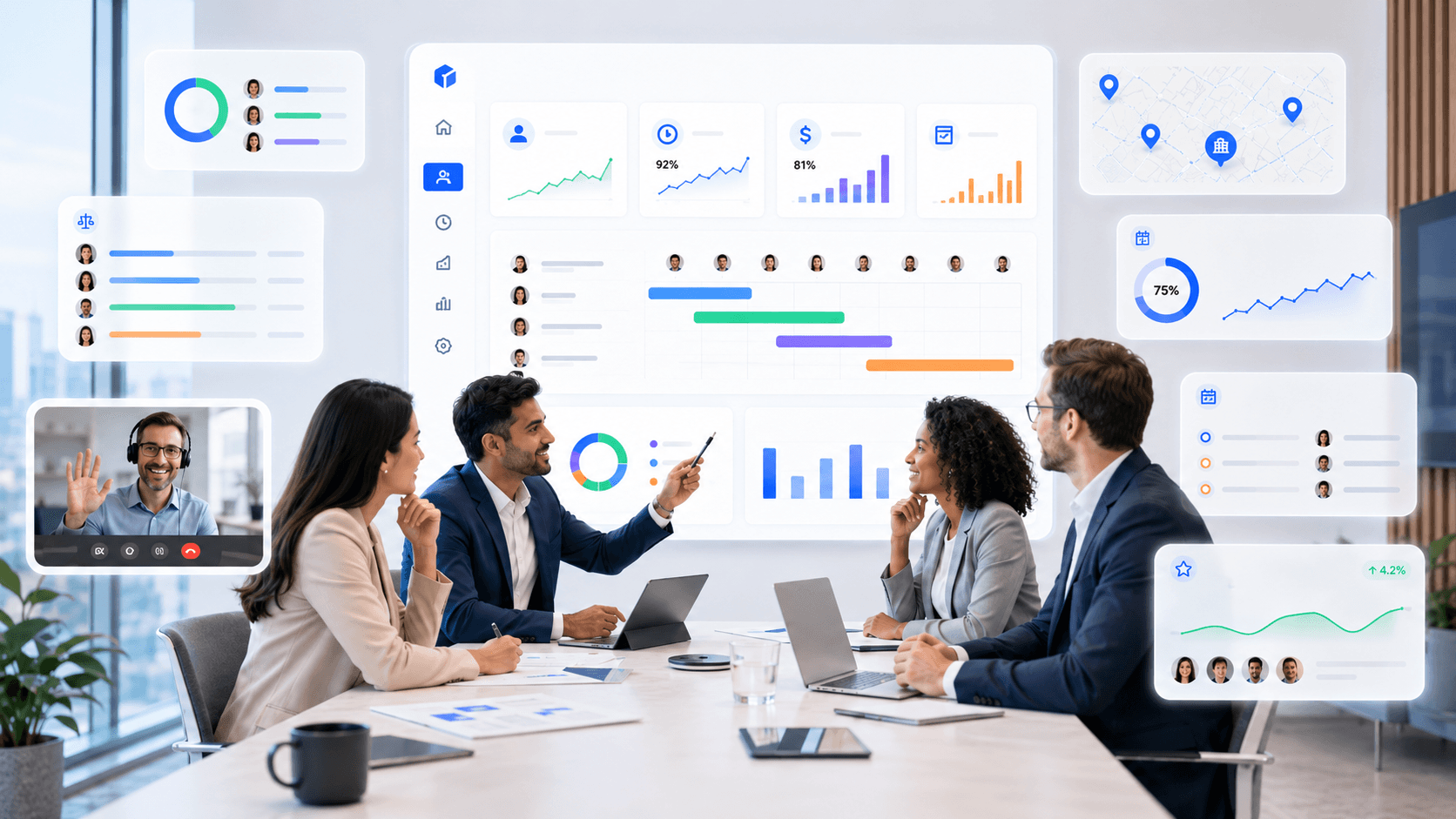 Consulting & Professional Services: Manage client projects