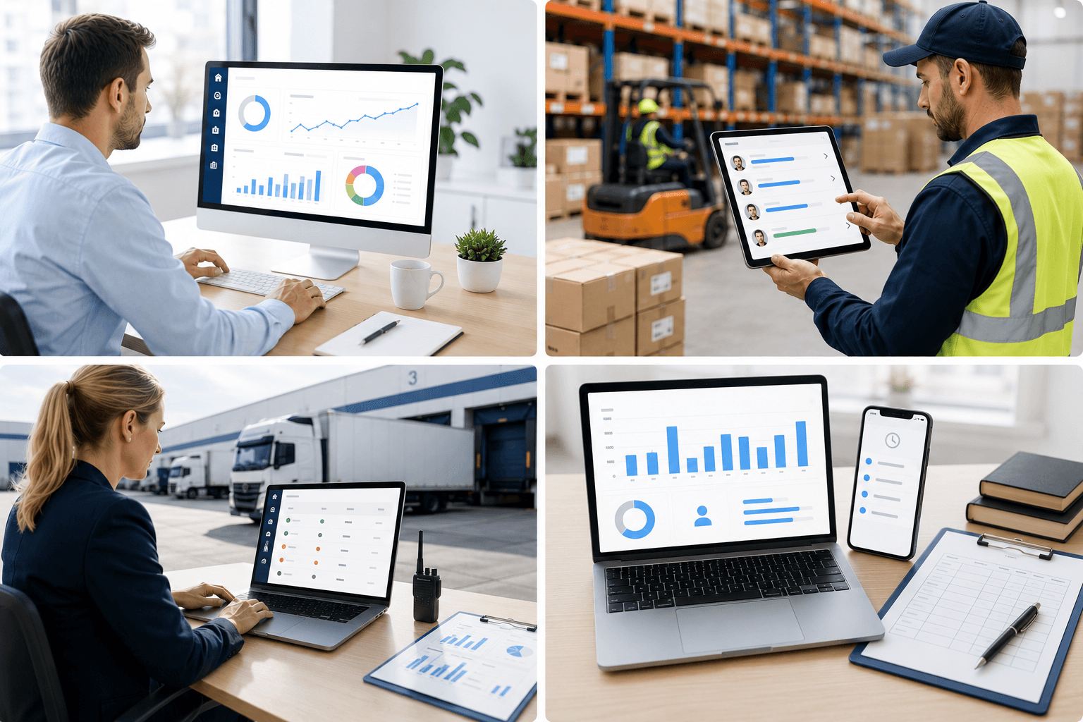 Logistics & Transportation: Track every shift