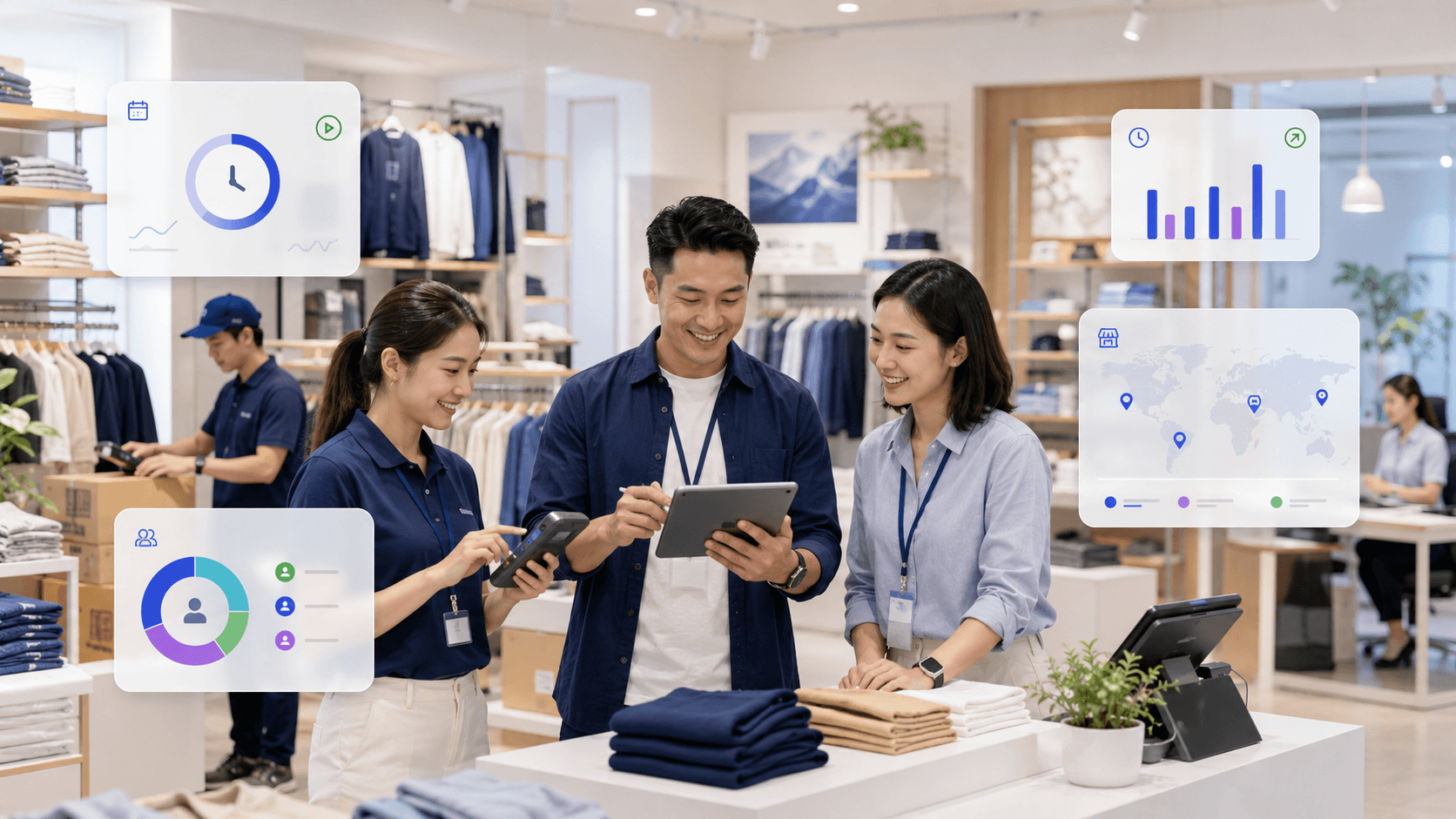 Retail & Commerce: Manage multiple locations